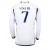 Maillot de foot Real Madrid Vinicius Junior #7 Domicile vêtements 2023-24 Manches Longues